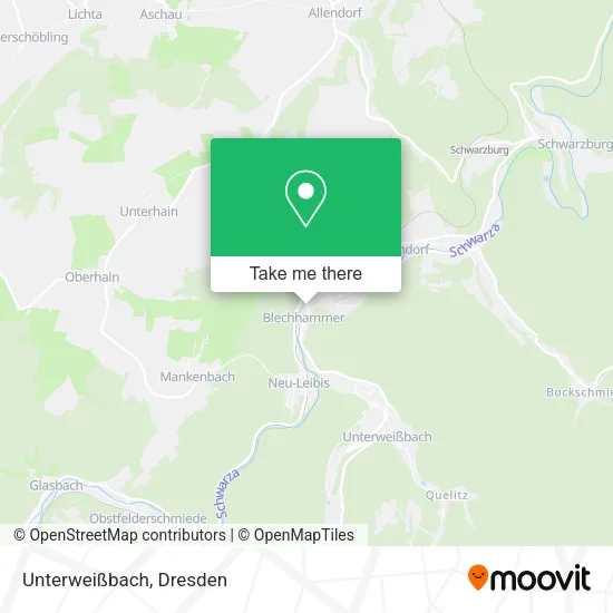 Карта Unterweißbach