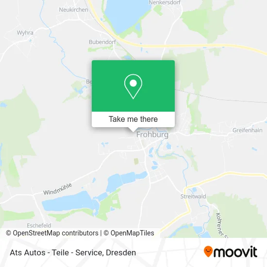 Карта Ats Autos - Teile - Service
