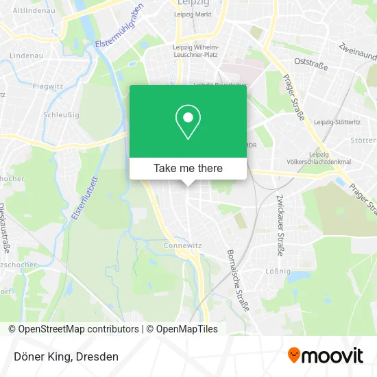 Карта Döner King