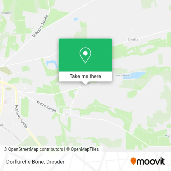 Dorfkirche Bone map
