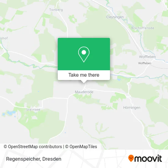 Карта Regenspeicher