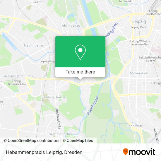 Карта Hebammenpraxis Leipzig