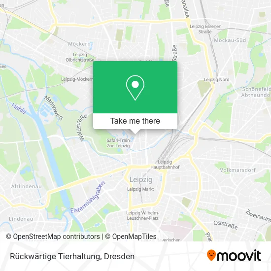 Карта Rückwärtige Tierhaltung