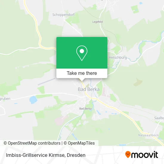 Карта Imbiss-Grillservice Kirmse