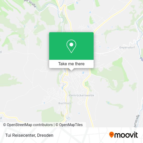 Карта Tui Reisecenter