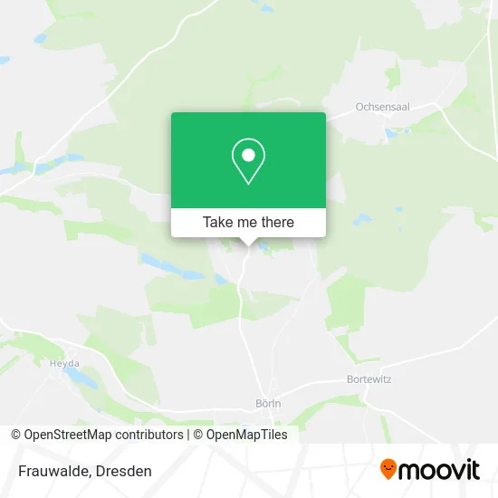 Карта Frauwalde