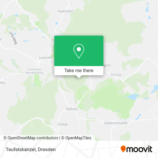 Карта Teufelskanzel