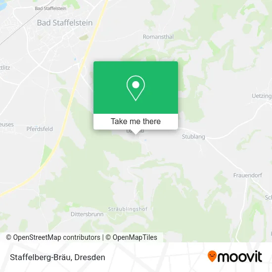 Карта Staffelberg-Bräu