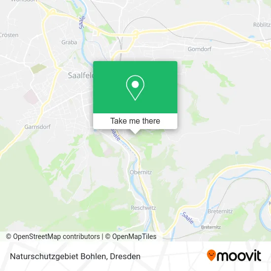Карта Naturschutzgebiet Bohlen