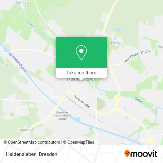 Карта Haldensleben