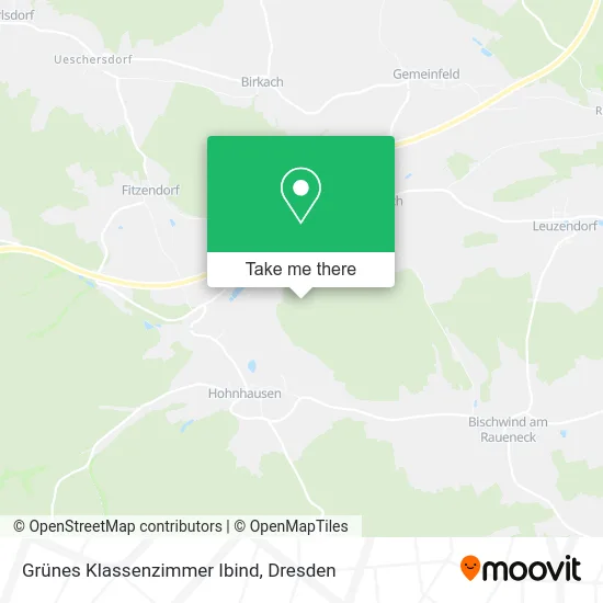 Карта Grünes Klassenzimmer Ibind
