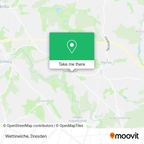 Карта Wettineiche