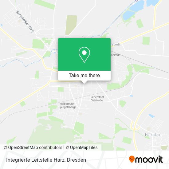 Карта Integrierte Leitstelle Harz