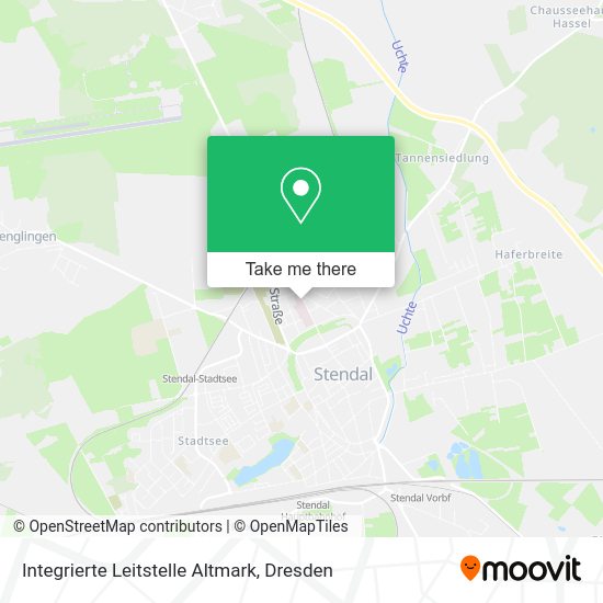 Карта Integrierte Leitstelle Altmark