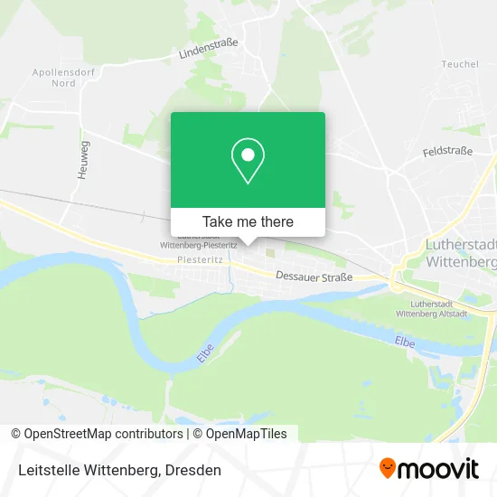 Leitstelle Wittenberg map