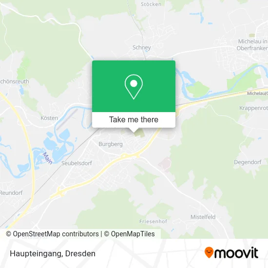 Карта Haupteingang