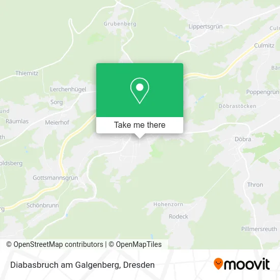 Карта Diabasbruch am Galgenberg