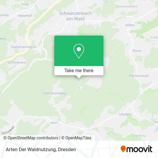 Карта Arten Der Waldnutzung