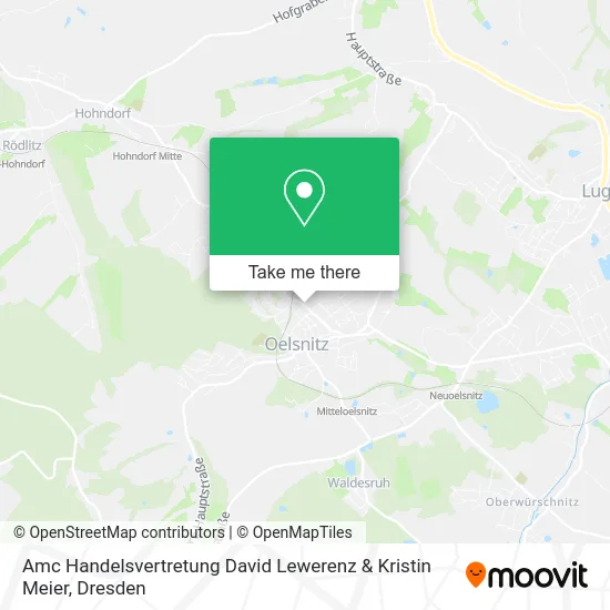 Карта Amc Handelsvertretung David Lewerenz & Kristin Meier