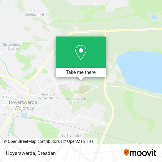 Карта Hoyerswerda