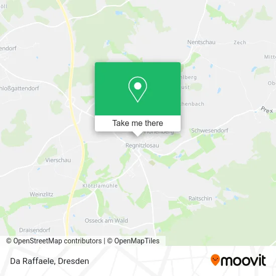 Карта Da Raffaele