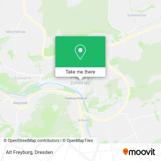 Карта Alt Freyburg