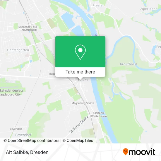 Карта Alt Salbke