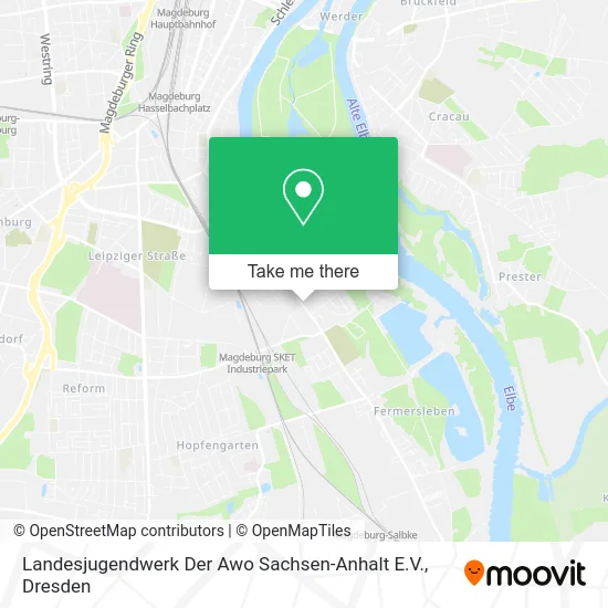 Карта Landesjugendwerk Der Awo Sachsen-Anhalt E.V.