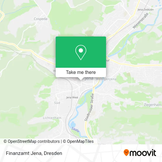 Карта Finanzamt Jena