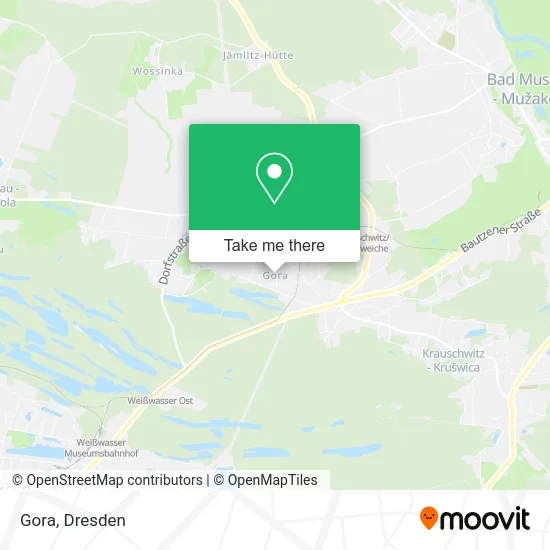 Карта Gora