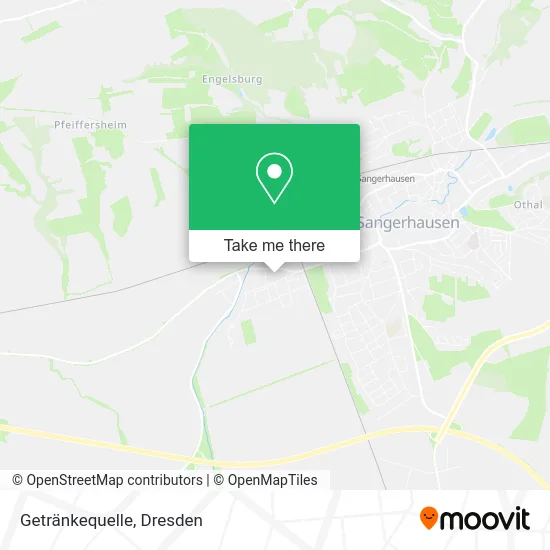 Карта Getränkequelle