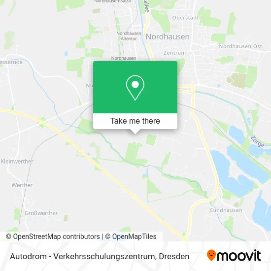 Карта Autodrom - Verkehrsschulungszentrum