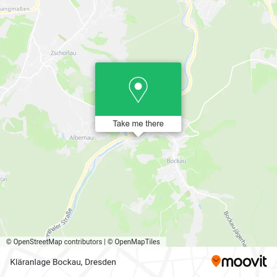 Карта Kläranlage Bockau