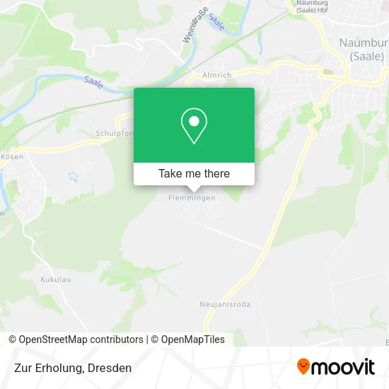 Карта Zur Erholung