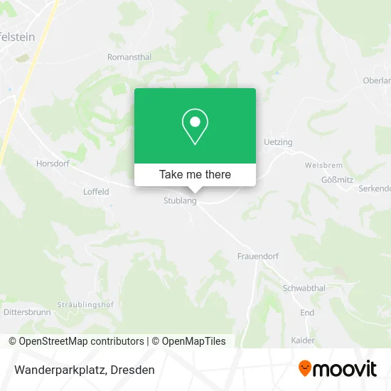 Карта Wanderparkplatz