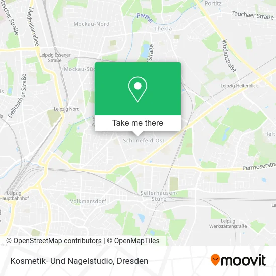 Карта Kosmetik- Und Nagelstudio