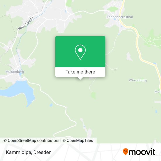 Карта Kammloipe