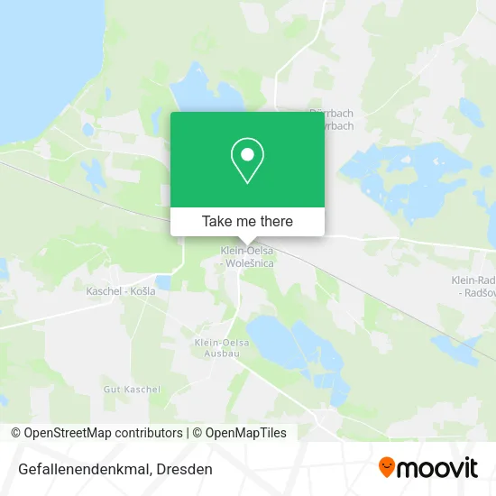 Карта Gefallenendenkmal