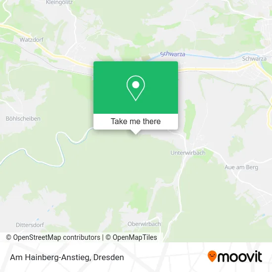 Карта Am Hainberg-Anstieg