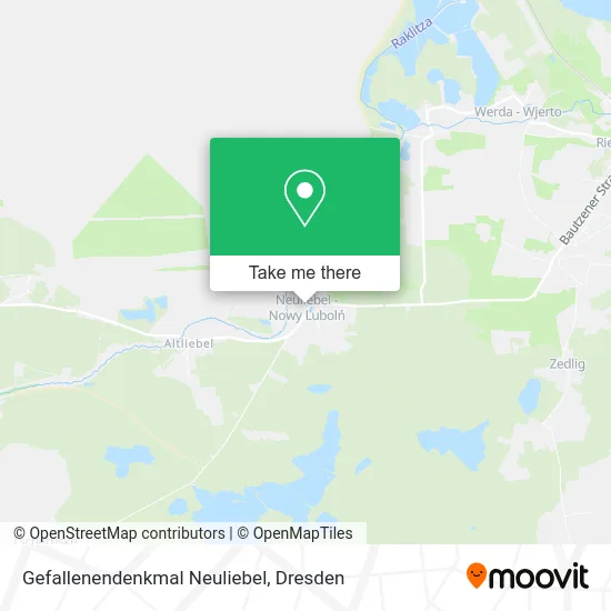 Карта Gefallenendenkmal Neuliebel