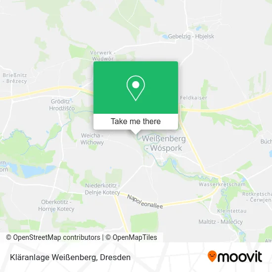 Карта Kläranlage Weißenberg