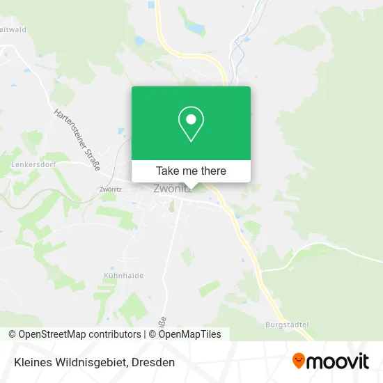 Карта Kleines Wildnisgebiet