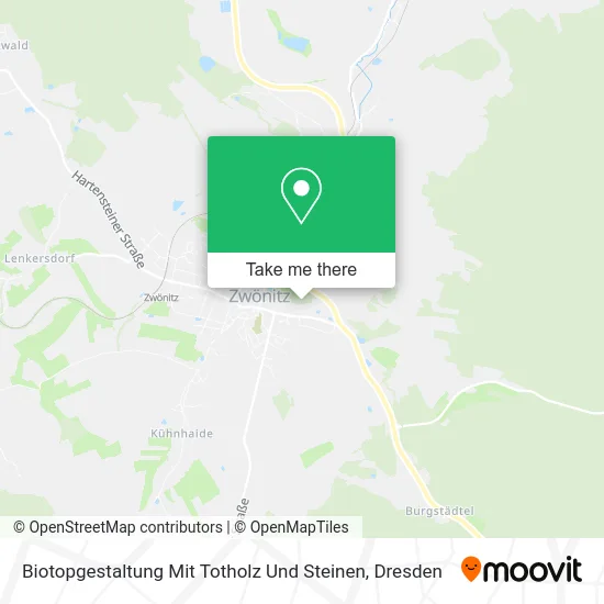 Карта Biotopgestaltung Mit Totholz Und Steinen