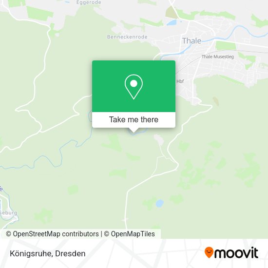 Карта Königsruhe