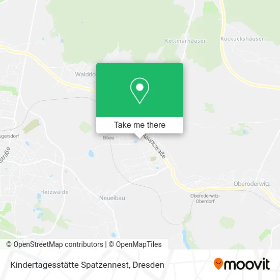 Карта Kindertagesstätte Spatzennest