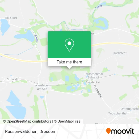 Карта Russenwäldchen