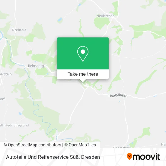 Карта Autoteile Und Reifenservice Süß