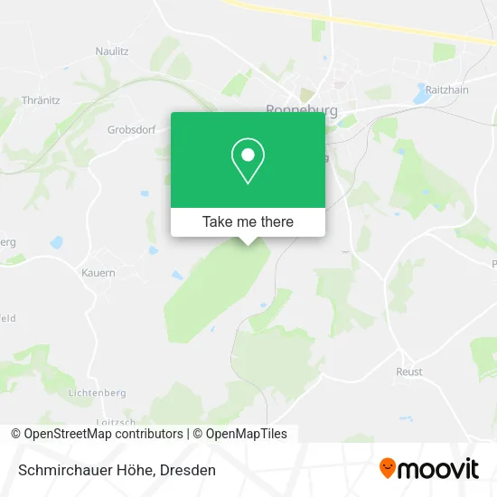 Карта Schmirchauer Höhe