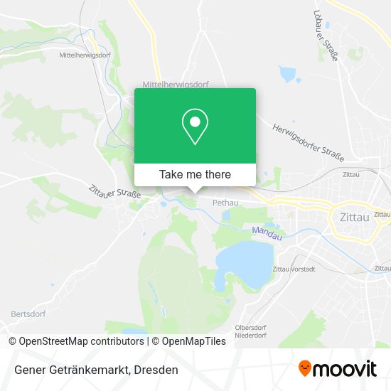 Карта Gener Getränkemarkt
