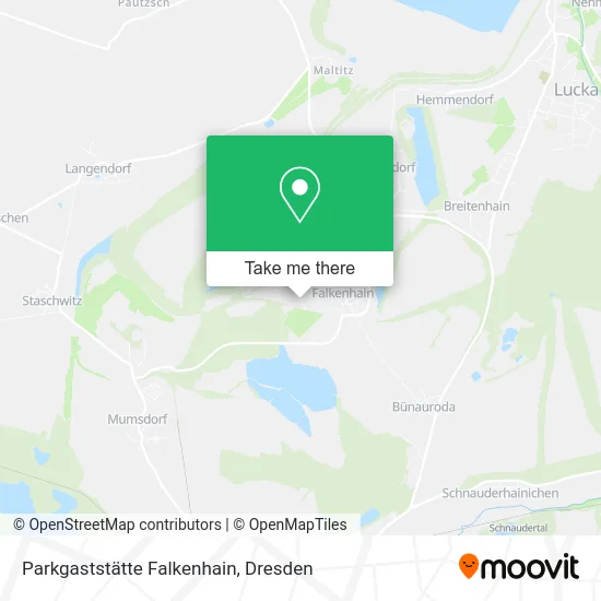 Карта Parkgaststätte Falkenhain